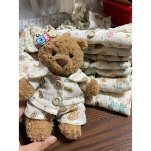 Bartholomew bear cute clothes outfits - Birthday puppy sleepwear(tiny)